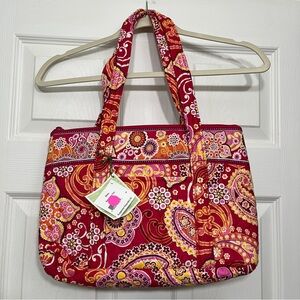 Vera Bradley Raspberry Fizz Betsy Tote purse bag NWT
